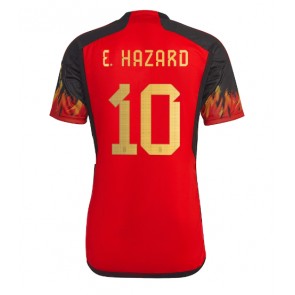 Belgija Eden Hazard #10 Domaci Dres SP 2022 Kratak Rukavima